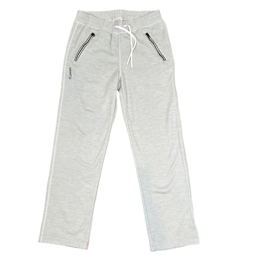 CRAFT ADV Unify  Sweatpants Melange Gray Recycled Poly Soft Men's Size Medium‎